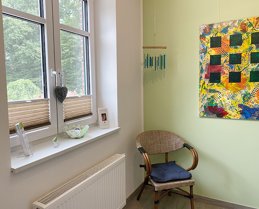 Wartebereich der Praxis